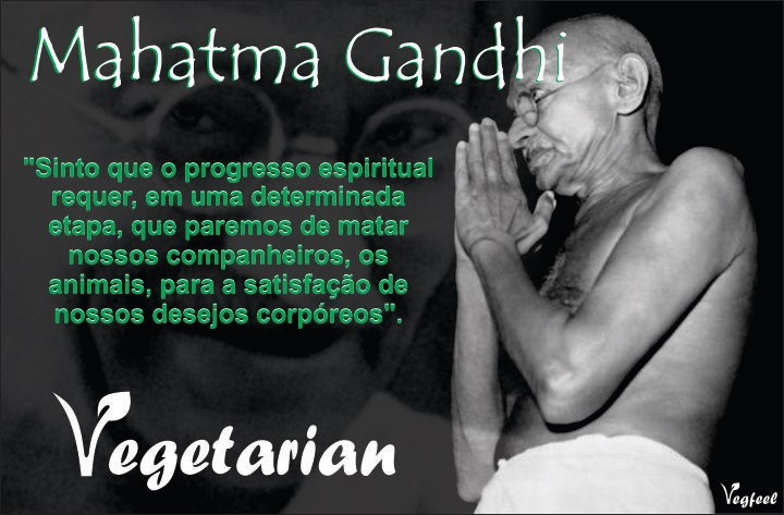 mahatma-gandhi-vegetariano