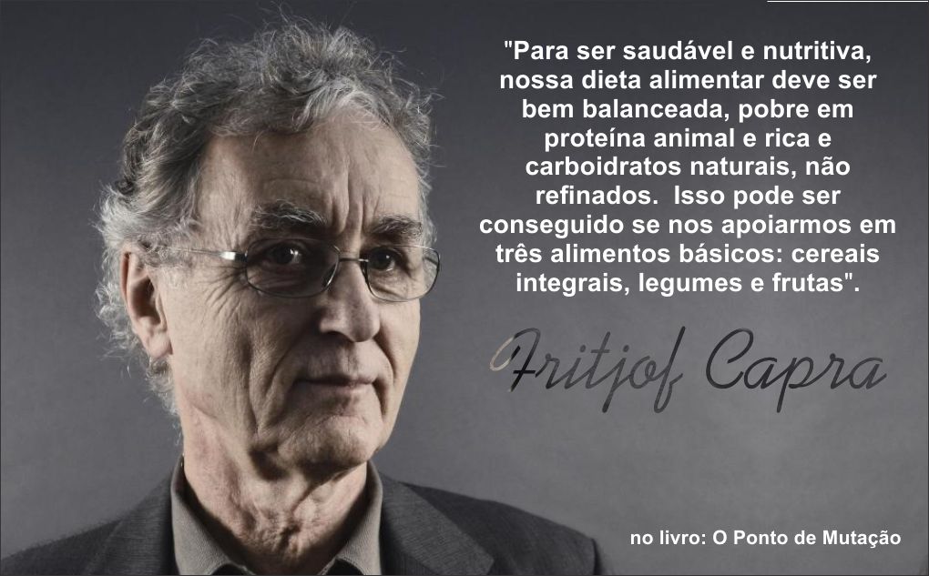 fritjof capra vegetariano