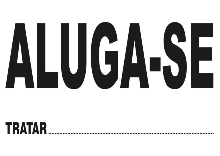 aluga-se – + Informações